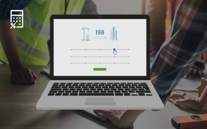 Beregn hvor mye byggetid du har spart