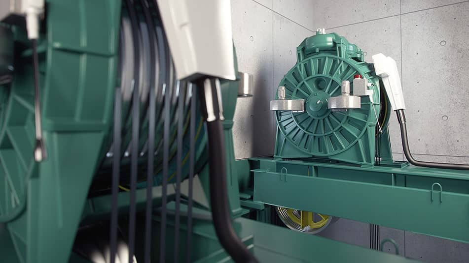 Ny teknologi som den superlette KONE UltraRope® kan gi uovertruffen energieffektivitet.